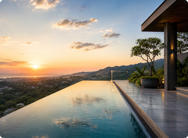 Infinity pool